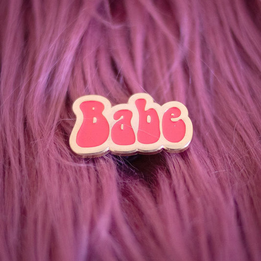 Babe Enamel Pin